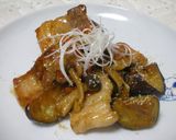 なすと豚バラ肉の甘酢炒め作り方10写真