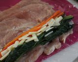 ムネ肉のロールチキン作り方3写真