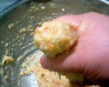 鶏団子のつまみ揚げ作り方3写真