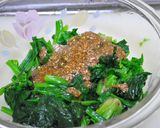 ゴマが決め手！ほうれん草のゴマ和え作り方4写真