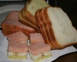 ♪ひなまつり♪ 菱餅風サンドイッチ作り方1写真