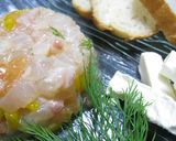 鯛マリネのブルスケッタ作り方7写真