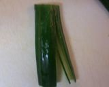 料理に添えて＊キュウリの飾り切り＊作り方3写真