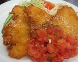 鶏胸肉のミラノ風カツレツ作り方6写真