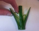 料理に添えて＊キュウリの飾り切り＊作り方6写真