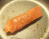 ランチに鮭と茸のパスタ*豆乳カルボナーラ作り方3写真