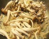 ランチに鮭と茸のパスタ*豆乳カルボナーラ作り方4写真