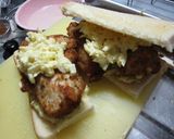 鶏肉のチーズはさみカツサンド作り方7写真