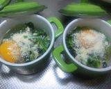 朝食＆ブランチに★ほうれん草のココット作り方8写真