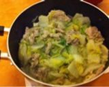 簡単☆材料３つ！白菜と豚バラ煮作り方4写真