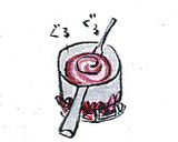 小豆いちごミルク作り方3写真