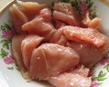 ○レモン照り焼きチキン○作り方1写真