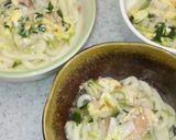 簡単!卵うどんランチ(親子分)作り方5写真