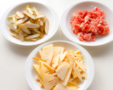 和味☆新ごぼうとタケノコの炒め煮作り方1写真
