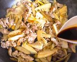 和味☆新ごぼうとタケノコの炒め煮作り方3写真