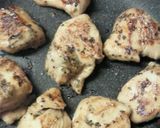 鶏さんで♪レモンバジル照り焼きチキン作り方4写真