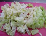 フライパンひとつで☆キャベツの和風パスタ作り方1写真