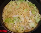 フライパンひとつで☆キャベツの和風パスタ作り方5写真