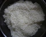 おこわ(桜と枝豆)作り方1写真