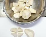豚肉と里芋のこってり炒め煮作り方2写真