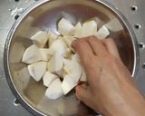 豚肉と里芋のこってり炒め煮作り方3写真
