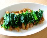 とんかつ肉のにんにくしょうが焼き作り方7写真