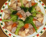 レンジでカンタン☆ヘルシー酢豚♪作り方8写真