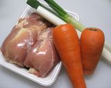 鶏肉のにんじん煮作り方1写真