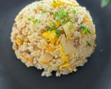 しっかり下味ひき肉のチャーハン作り方9写真