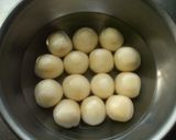 さといもと鶏肉のこってり煮❤作り方1写真