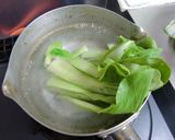 青梗菜のゴマ和え作り方1写真