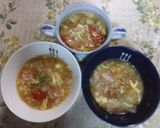 ミニトマトとベーコンと卵の洋風スープ☺作り方30写真