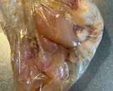 鶏胸肉のマヨポンかいわれ。作り方1写真
