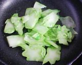 OH！Ｔｈａｔ’Ｓ（雑）パッ！ブロ茎炒め作り方2写真