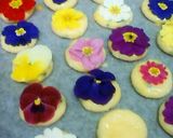 花の季節にレモンミントのバタークッキー作り方3写真