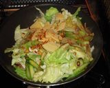 春野菜のペペロンチーノ風作り方3写真