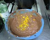 オレンジ風味チョコレートのムース作り方6写真