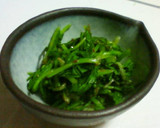 定番ほうれん草の胡麻和え作り方4写真