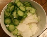 【お弁当に！】わかめたっぷり蕪の酢の物?作り方1写真