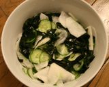 【お弁当に！】わかめたっぷり蕪の酢の物?作り方3写真