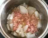 管理栄養士＊やわらか大根のそぼろあん作り方4写真