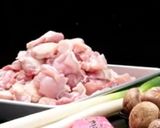 ロックバード肉入り鍋焼きうどん作り方1写真
