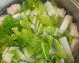 鶏団子と白菜のスープ✨作り方5写真