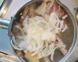 鯛のアラ汁（コンソメ味）作り方3写真