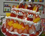 ひな祭りに♪ひな壇ケーキ♪作り方10写真