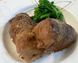 【Ｂ級グルメ】肉まきおにぎり作り方11写真