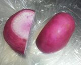 赤カブの酢の物作り方1写真