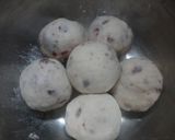 ♪手捏ね♪ラズベリーのマフィンパン作り方9写真
