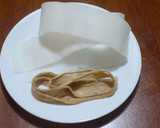 我家のおでんの具　大根の肉巻き作り方1写真