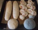 フランスパン生地でいろいろパン作り方20写真